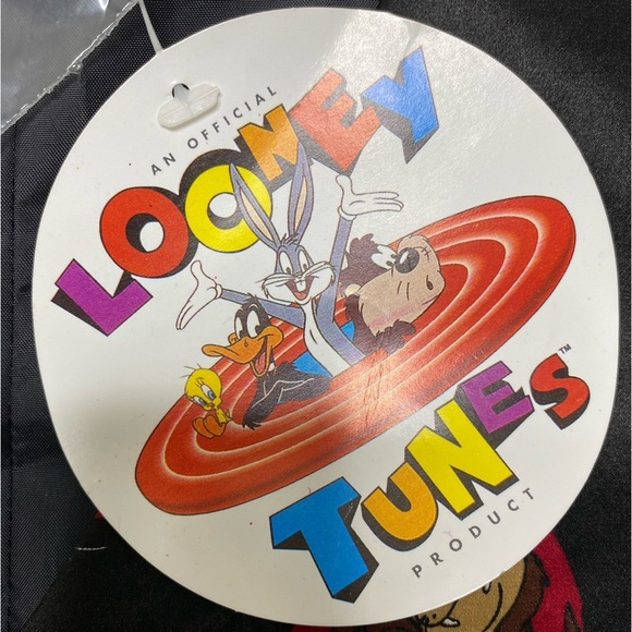 UNISEX LOONEY TUNES MANIA 100% SILK BUTTON UP VEST! - Picture 11 of 16